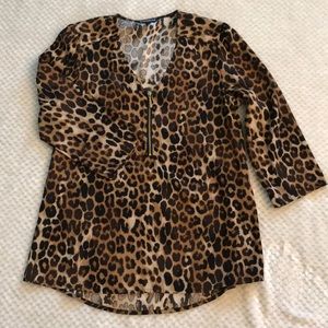 Express hi/low blouse